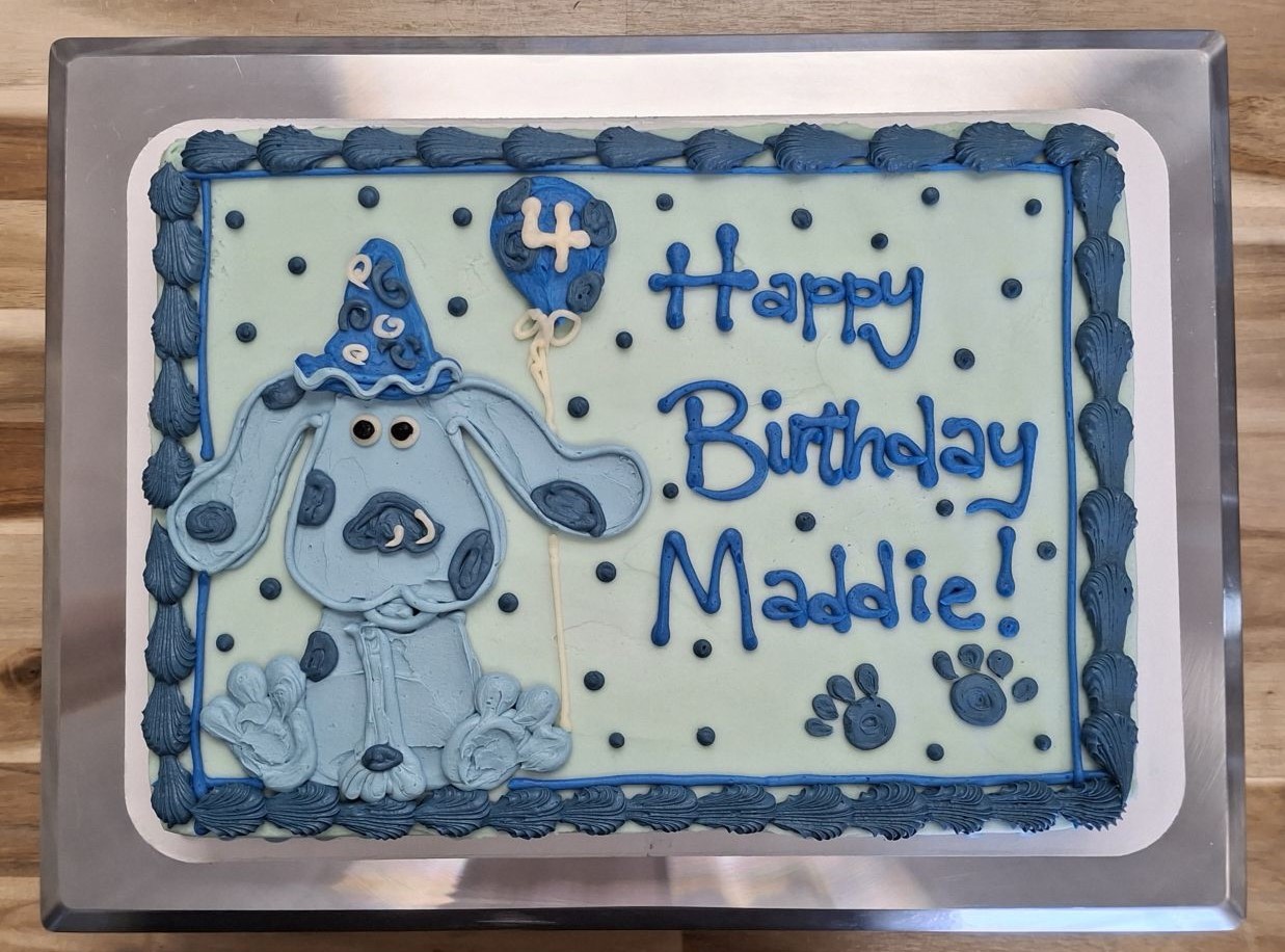 Blues Clues Cake Top Maddie